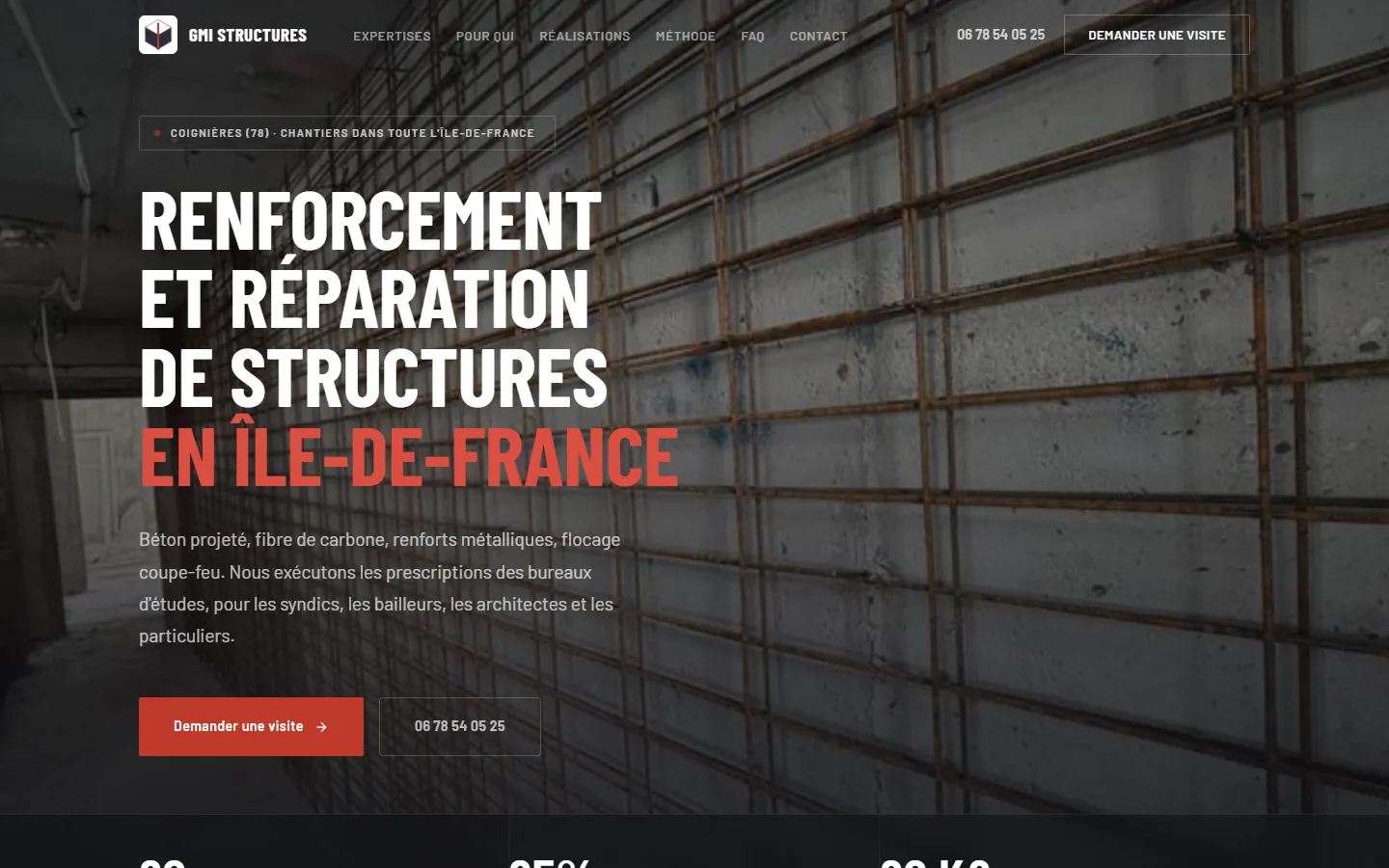 GMI Structures website
