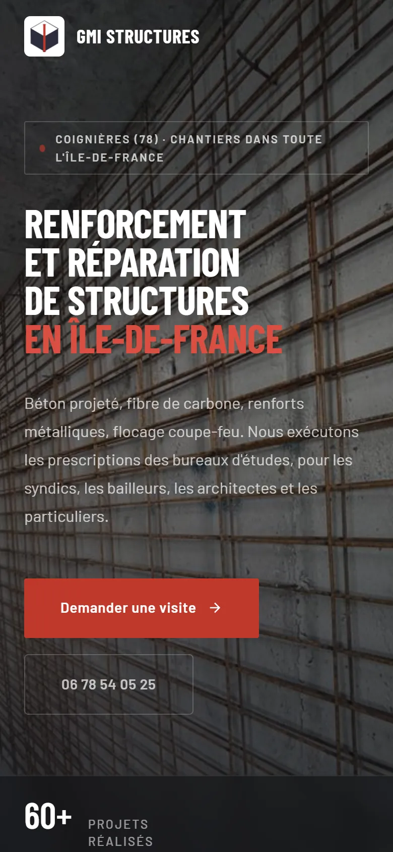 GMI Structures site